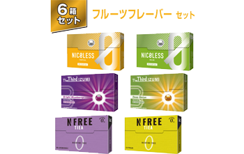 NICOLESS NFREE The Third IZUMI<br>フルーツフレーバー 6箱