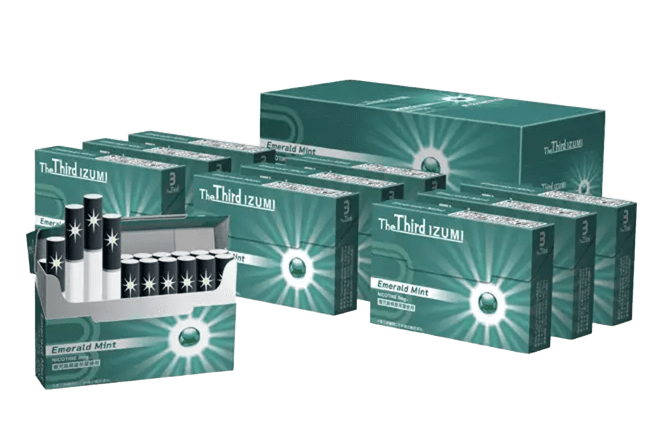 <span class='sale-red'>【期間限定20%オフ】</span><br>The Third IZUMI<br>エメラルド・ミント<br>1カートン
